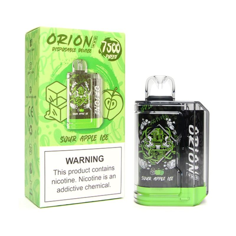 Orion Bar 7500 Disposable 3%, 30mg, lost vape